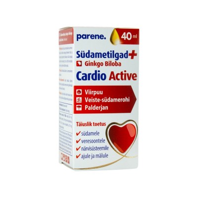 Сердечные капли с гинкго билоба 40мл