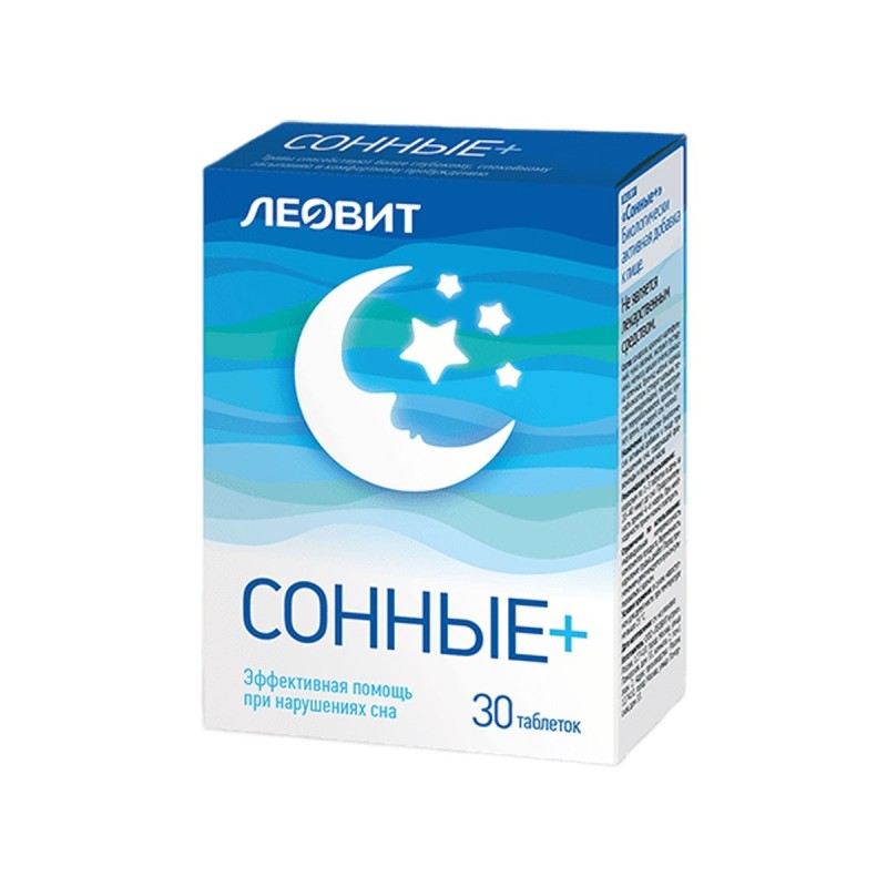 Леовит "Сонные" 30таб.