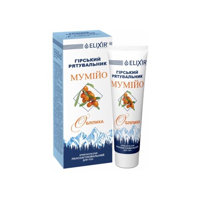 Крем-бальзам 75 мл "Горный спасатель" мумие с облепихой