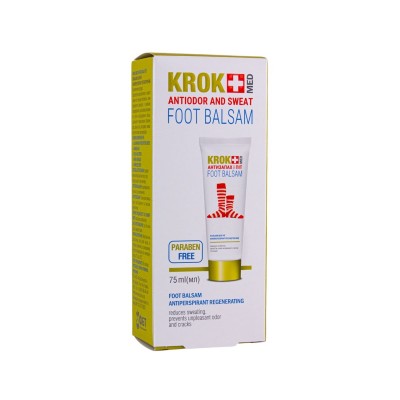 Крок Мед бальзам для ног " Анти запах и пот", 75 мл.