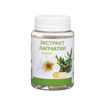 Экстракт лапчатки белой, 60 капсул по 400 мг