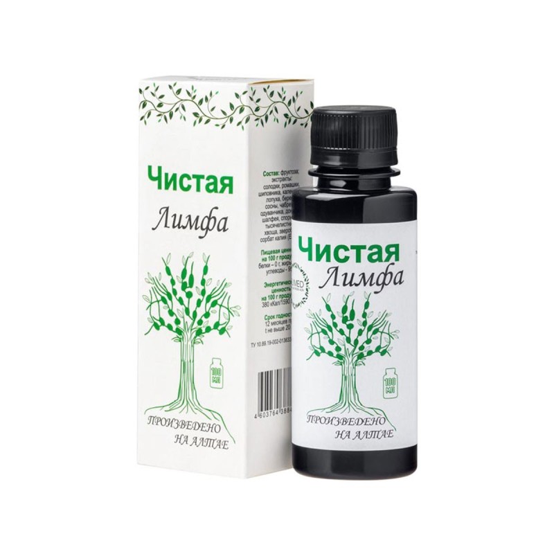 Бальзам "Чистая лимфа", 100 мл