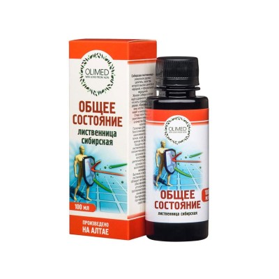 Бальзам Лиственница Сибирская "Общее состояние" 100 мл