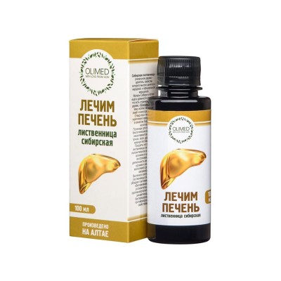 Бальзам Лиственница Сибирская  "Лечим печень"  100 мл