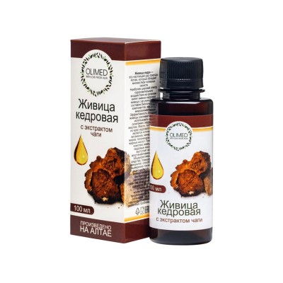 Бальзам Живица кедровая с экстрактом чаги,100 мл