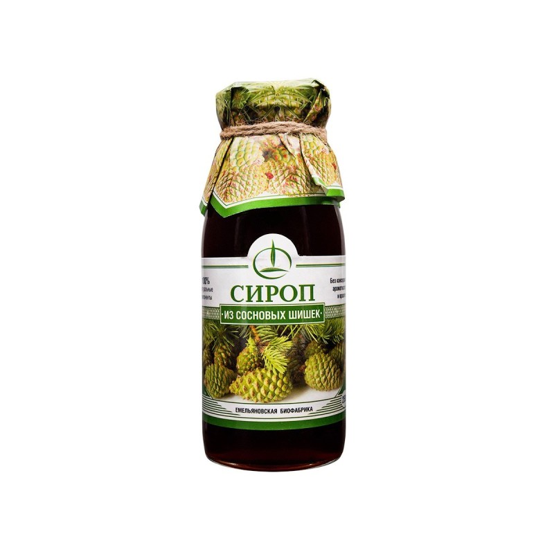 Ем.фабрика Сироп из сосновых шишек 250г