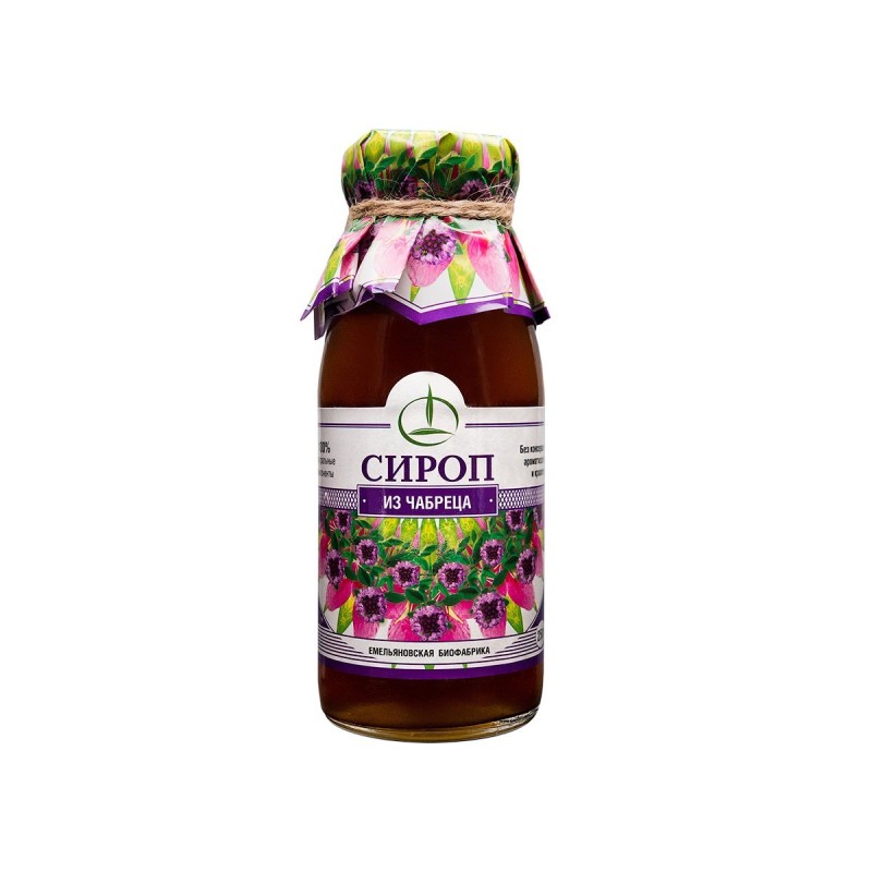 Ем.фабрика Сироп из чабреца 250г