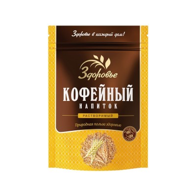 Кофейный напиток порошок ЗДОРОВЬЕ ZIP 100x24