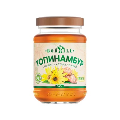 Топинамбур жидкий сироп "BORHILL" СтБ 200х15