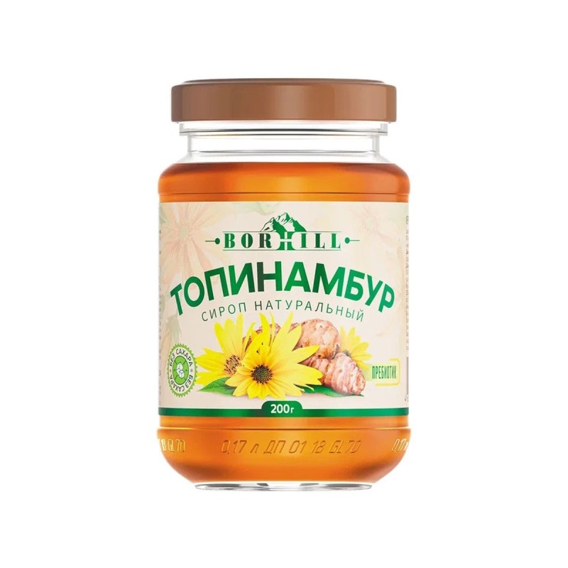 Топинамбур жидкий сироп "BORHILL" СтБ 200х15