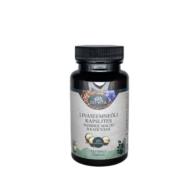 Льняное масло 150капсул "РОСЬ"