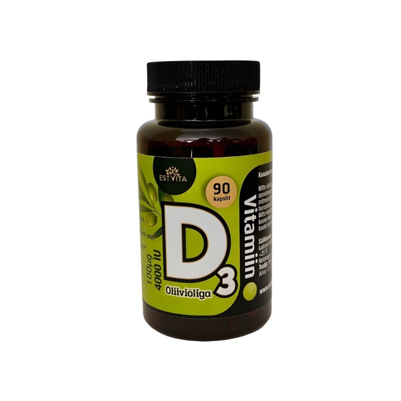 Витамин Д3 капс.№90 300мг на оливковом масле